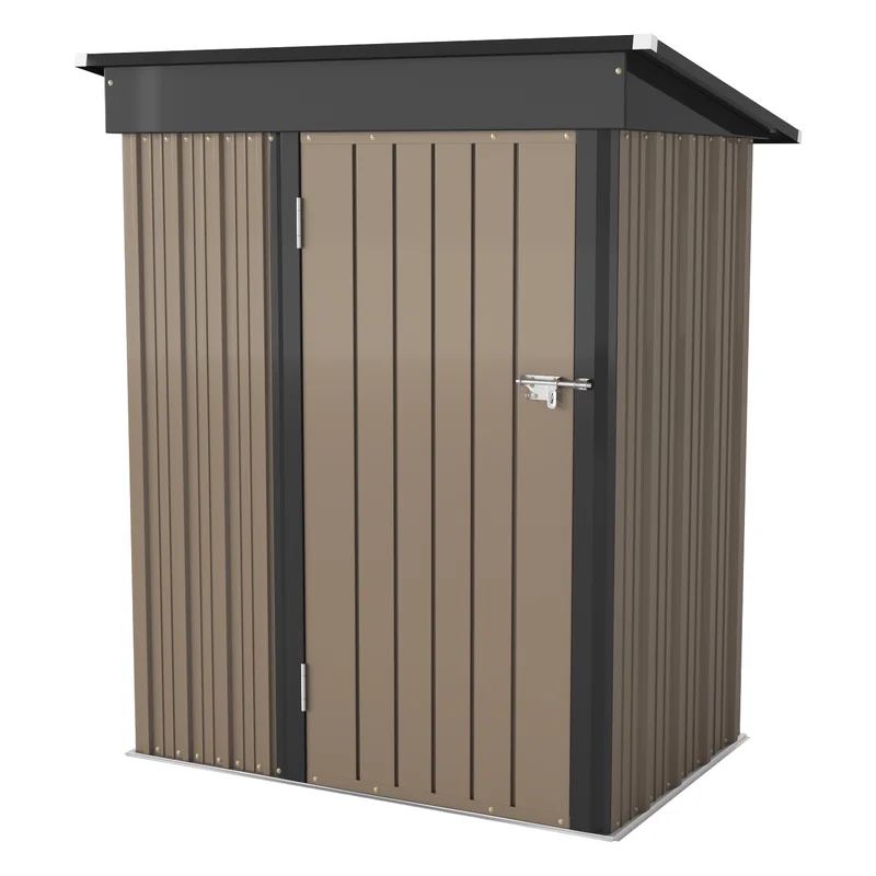 brand new In Box, Outdoor 5 ft. W x 3 ft. D Material Storage Shed