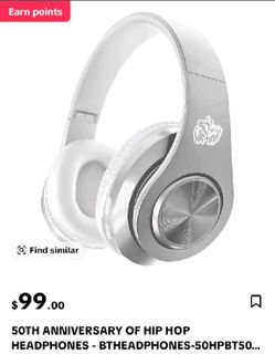 50th anniversary of hip Hop Mixx Pro wireless headphones