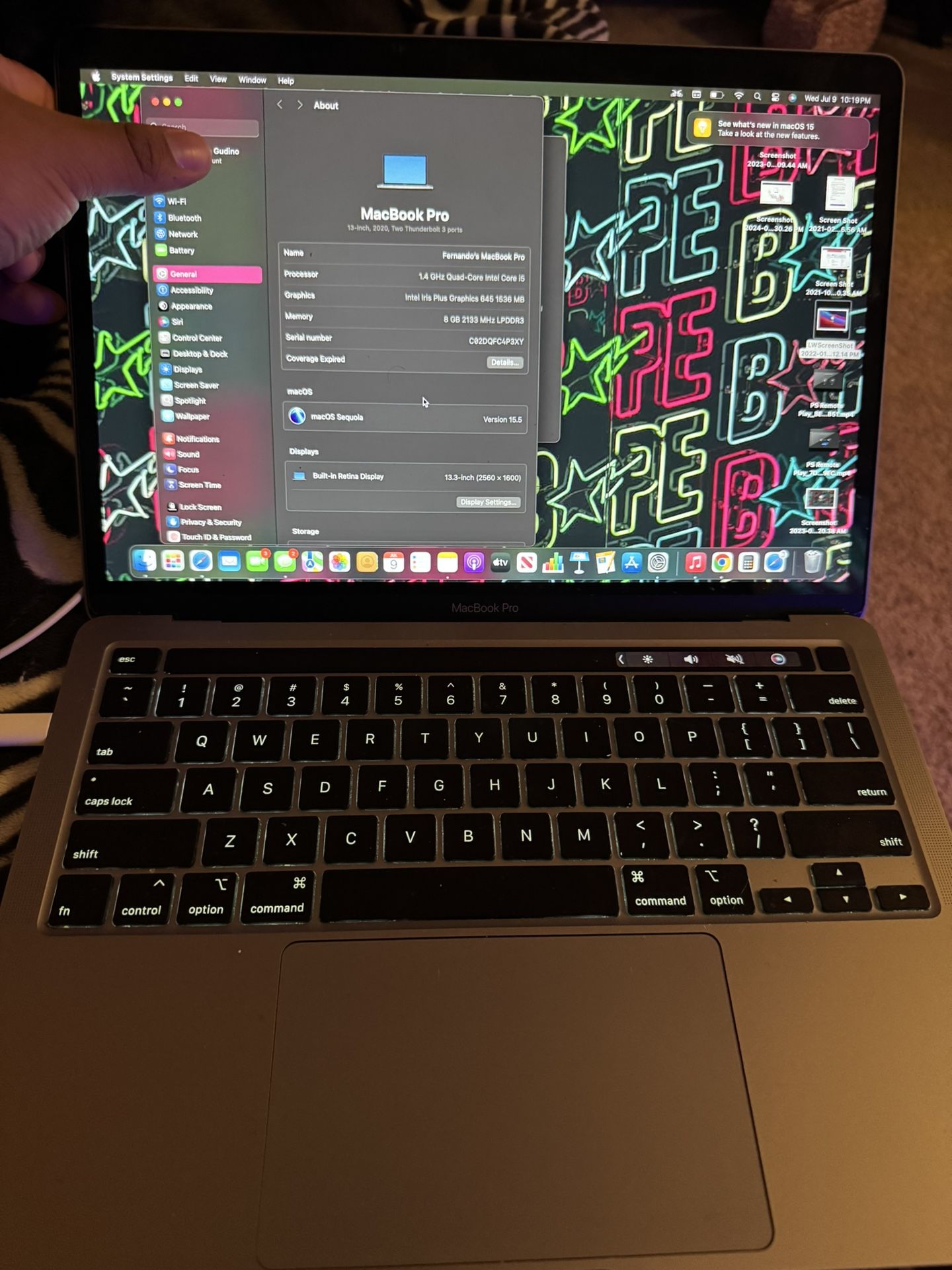 MacBook Pro W Digital Touch Bar 