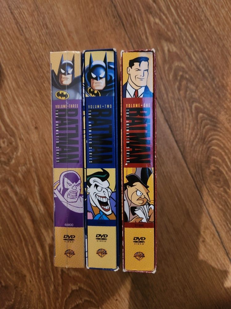 Batman The Animated Series DVD Volume 1-3