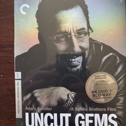 UNCUT GEMS - Criterion Collection 4K NEW - Adam Sandler
