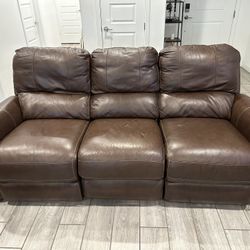 Leather Recliner Sofas 