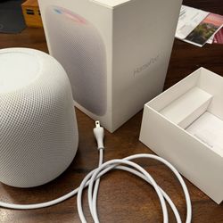 Apple home pod White