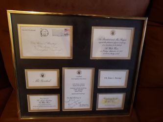Original White House invitations