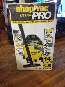 ULTRA PRO Wet Dry 14 Gallon Shop Vac 