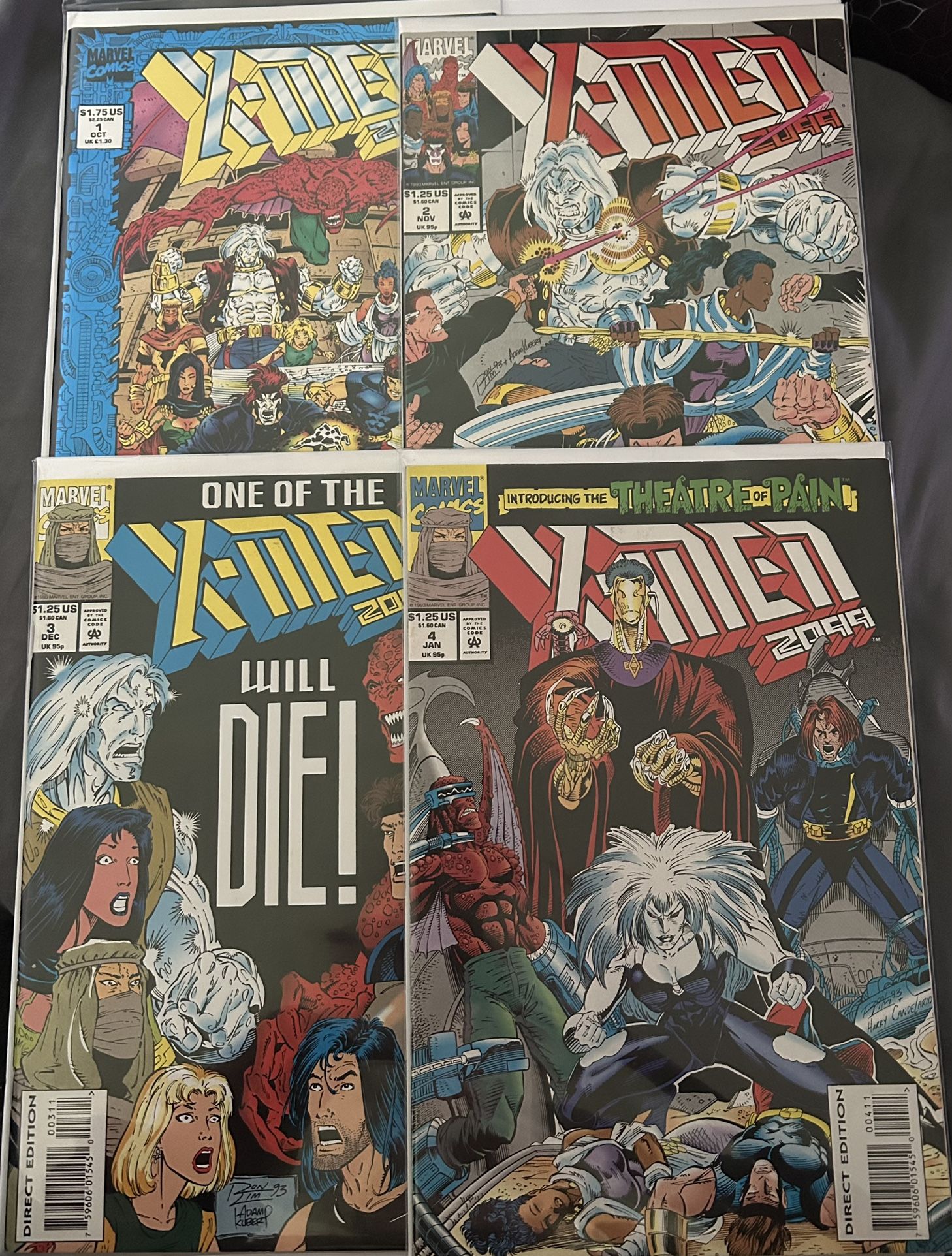 X-Men 2099 Volume 1, No. 1-4