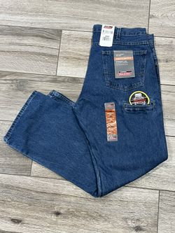 NEW Dickies Mens Blue Working STRAIGHT CARPENTER Jeans 36x30