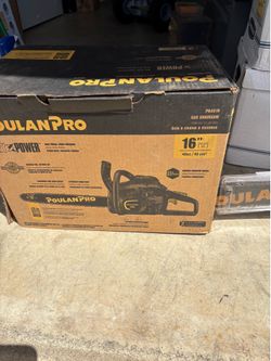 Poulan 16 inch chainsaw