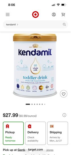 Kendamil formula