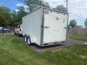 7x16 Enclosed Cargo Trailer