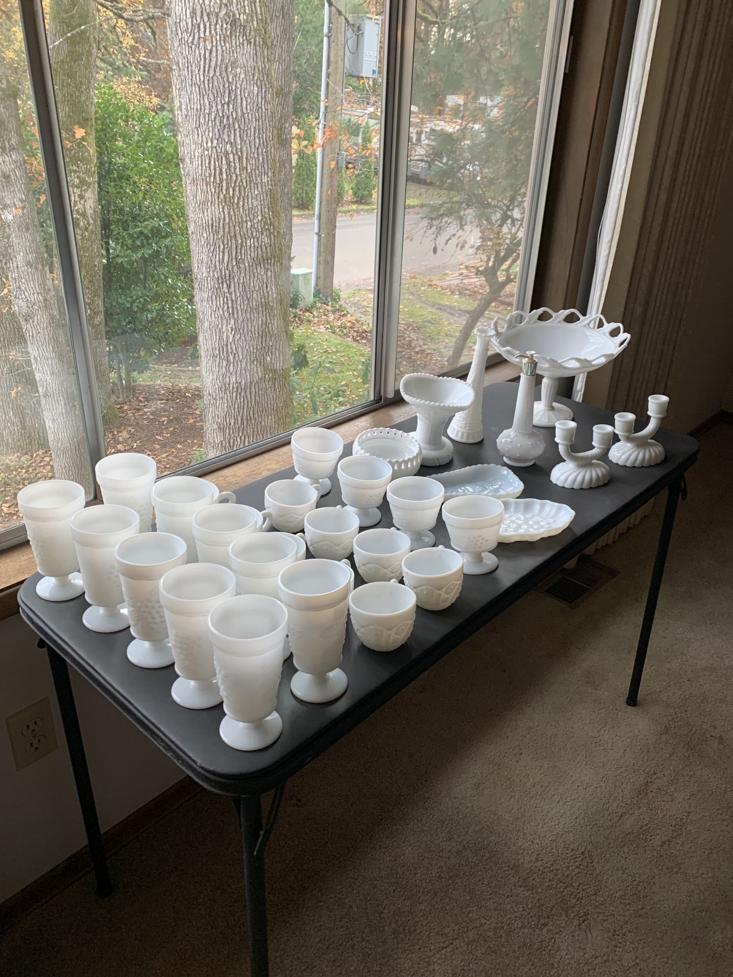 Mid-Century Milk Glass Collection