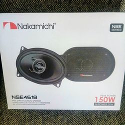 Nakamichi 4x6 Speakers Brand New In The Box
