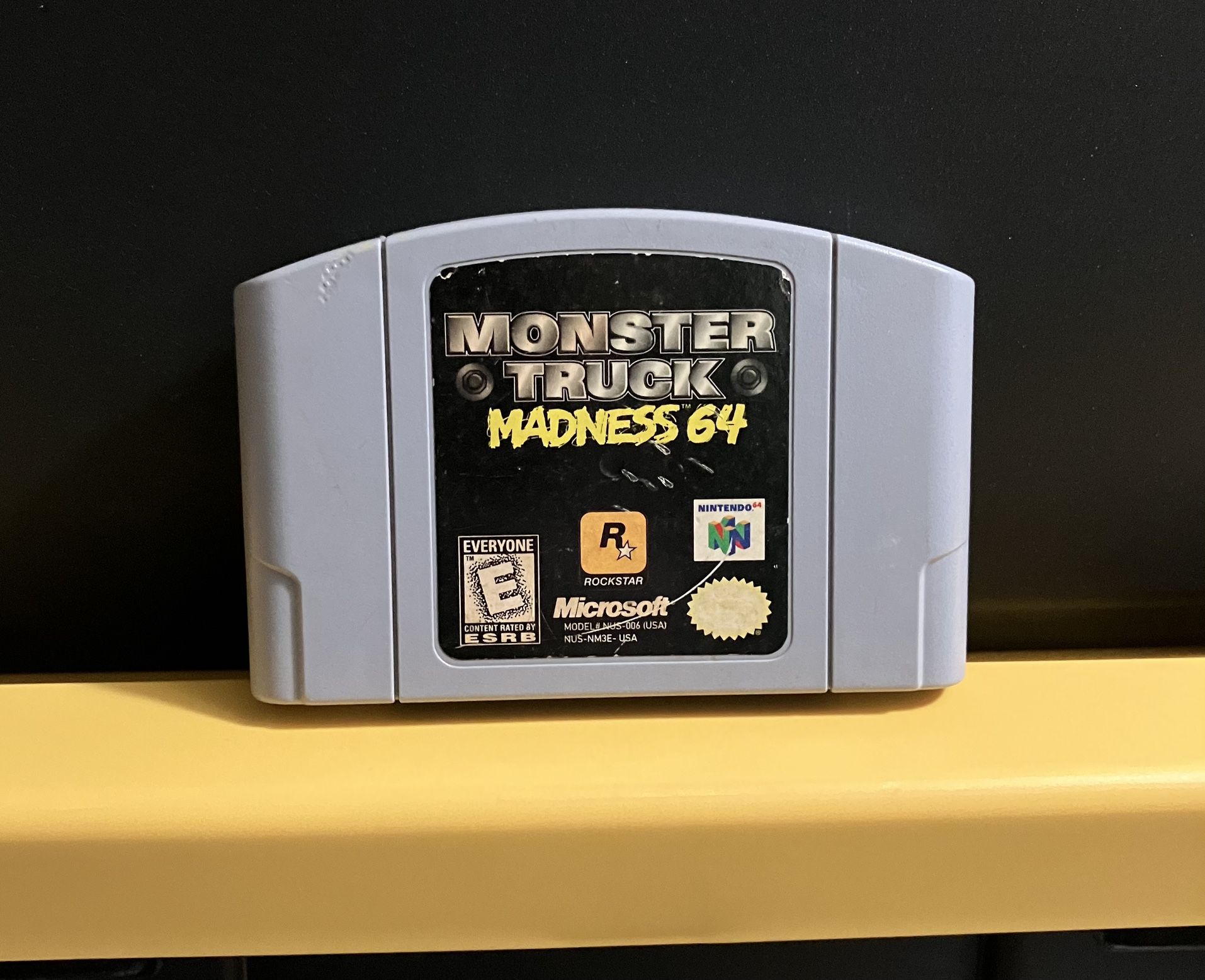 Monster Truck Madness 64 for Nintendo 64 video game console system n64 cartridge Rockstar