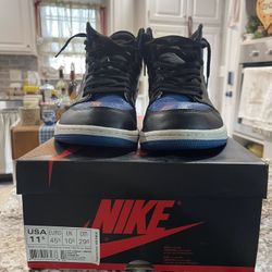 Retro Jordan 1 Royal Blue 2017 Size 11.5