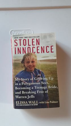 Stolen Innocence 443 pgs. by Elissa Wall w/Lisa Pulitzer