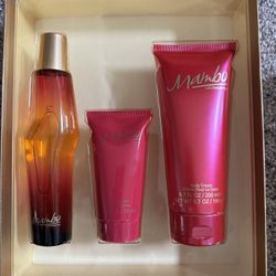 Mambo 3 Pcs Gift Set Perfume Spray, Shower Gel, Lotion 