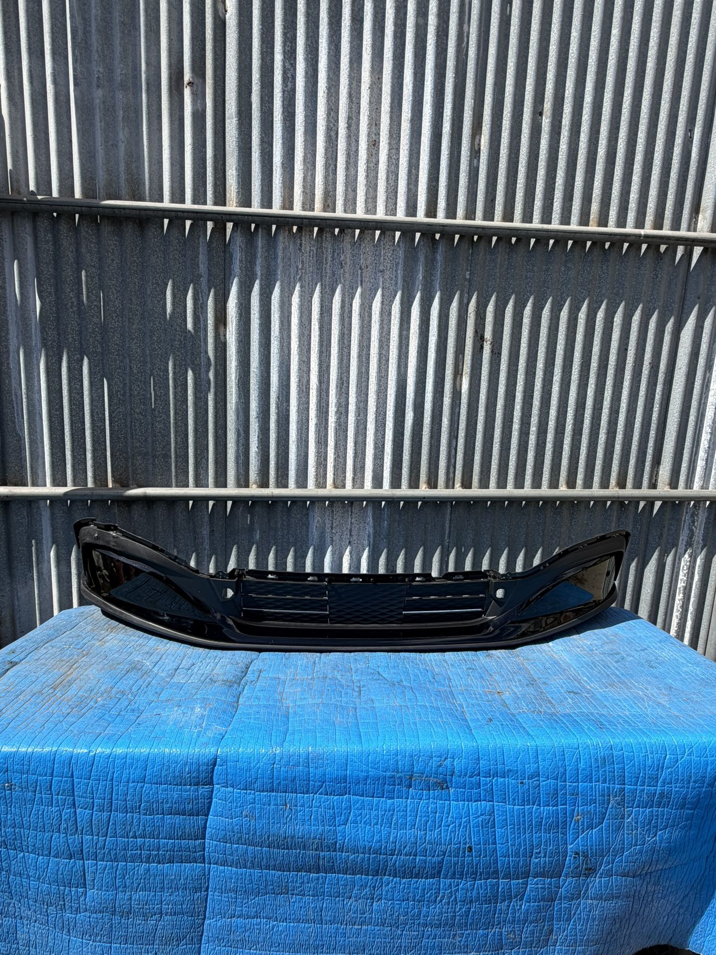 2021 2022 2023 2024 2025 Ford Mustang Mach-E Mache Front Bumper Radiator Air Shutter Grille & Fascia Cover OEM