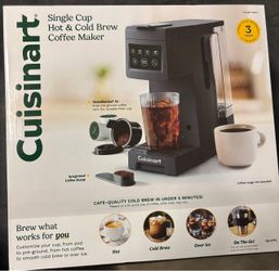 Cuisinart Single Cup Hot & Cold Brew Coffee Maker