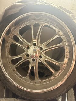 24 Inch Driv Sessna Wheels Chrome