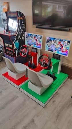 Custom Mario Kart racing sims w/ extras!