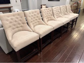Pottery Barn Hayes Barstools - Set of 6