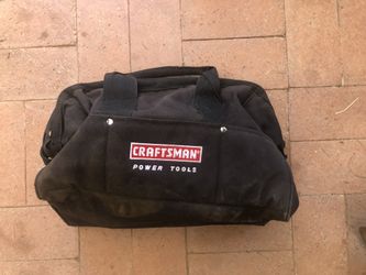 Craftsman tool bag - wide mouth