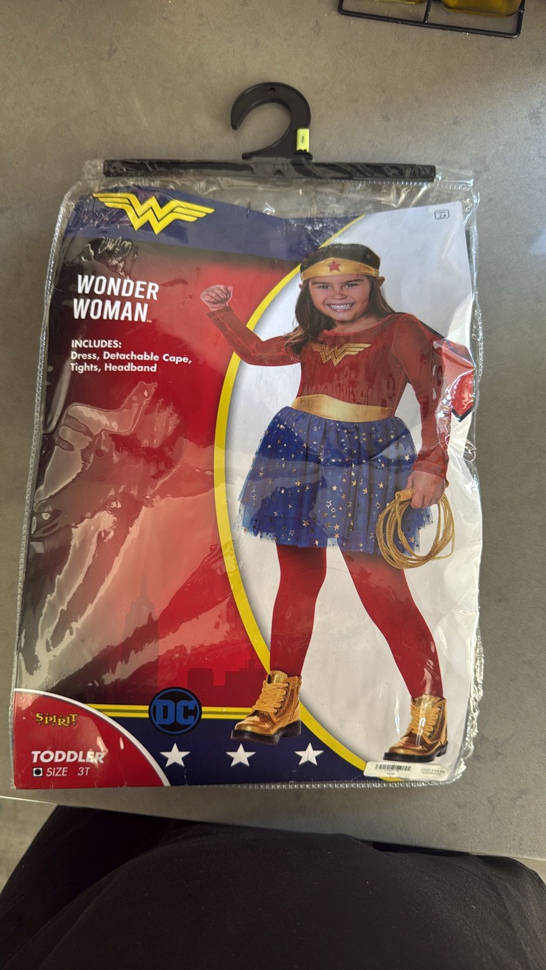 3T Wonder Women Costume - New 