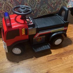 Fire truck Electric Riding Toy