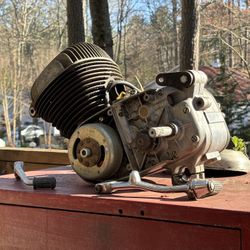 Harley Davidson Sx125 1974 Motor