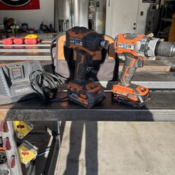 Ridgid Drill Set