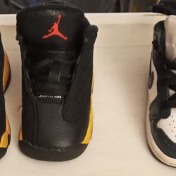 Nike Air Jordan 13 Retro Melo Carmelo Class Of  2002 And Nike Air Jordan 1 Mid Armory  Navy TD 