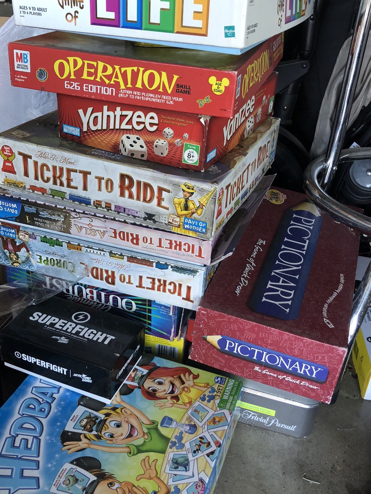 Used Board Games