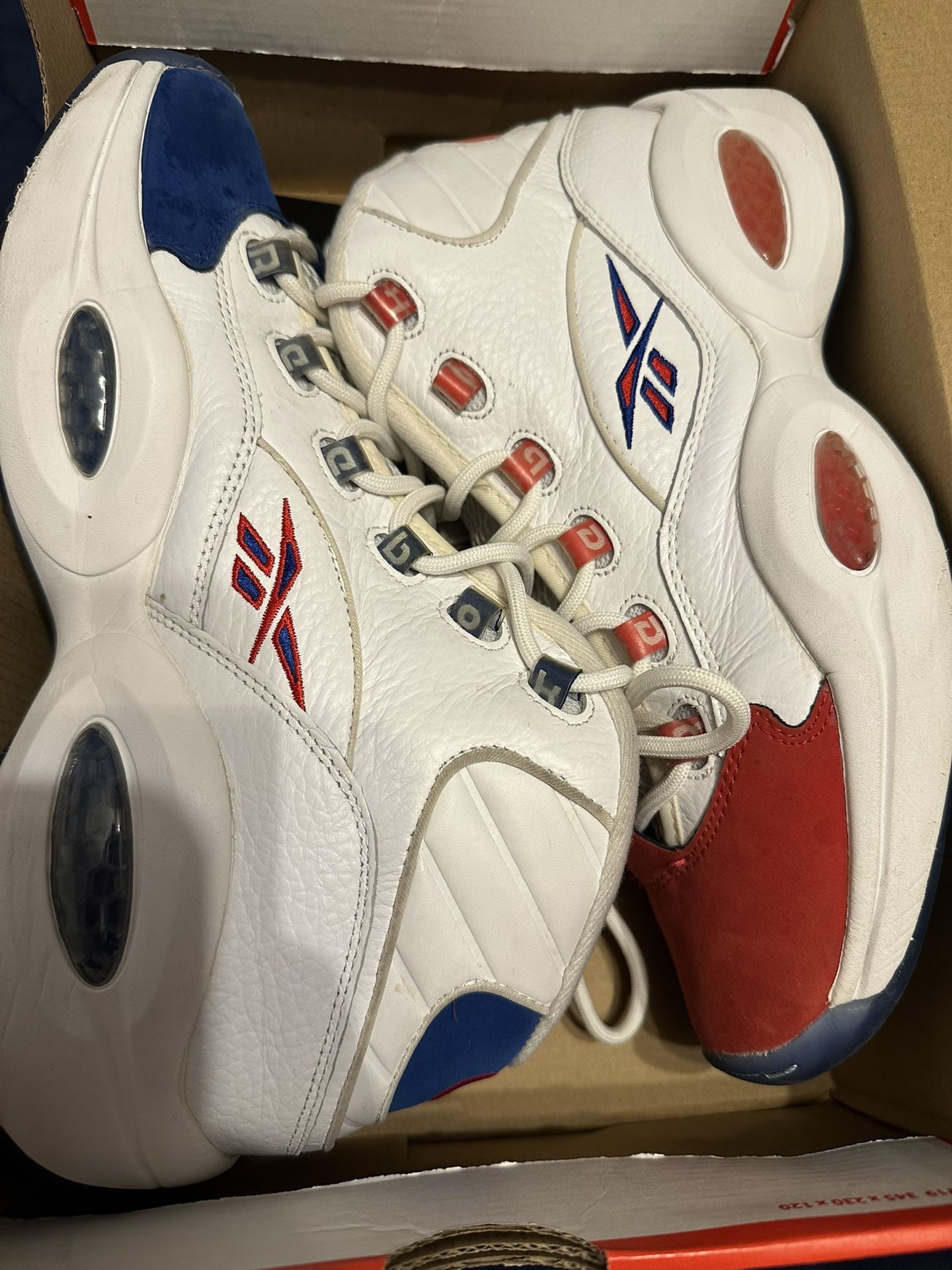 Reebok iverson Question