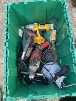 Box of Misc Tools