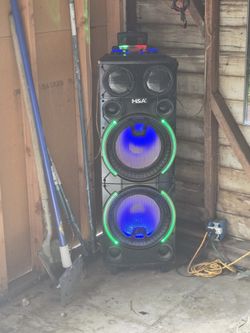 A&H Bluetooth Speaker Two 12 Sound Loud For An Event..