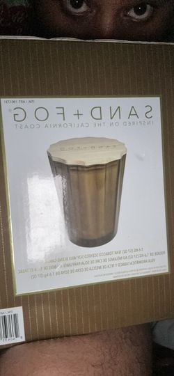 Sand + Fog Teak Tobacco Scented Soy Wax Candle