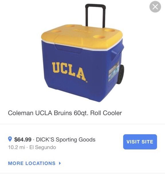 New UCLA Coleman Cooler