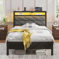 Twin Bed Frame - UNBUILT from Wayfair 