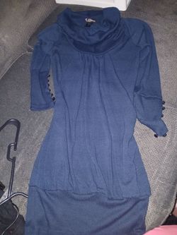 Delirious blue top