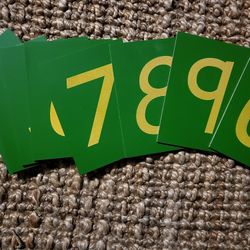Montessori Tactile Numbers