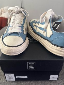 Amiri x Maison Mihara Yasuhiro Blue Sneakers