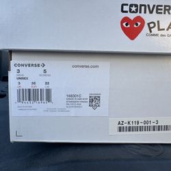 Converse Play Comme Des Garcons 