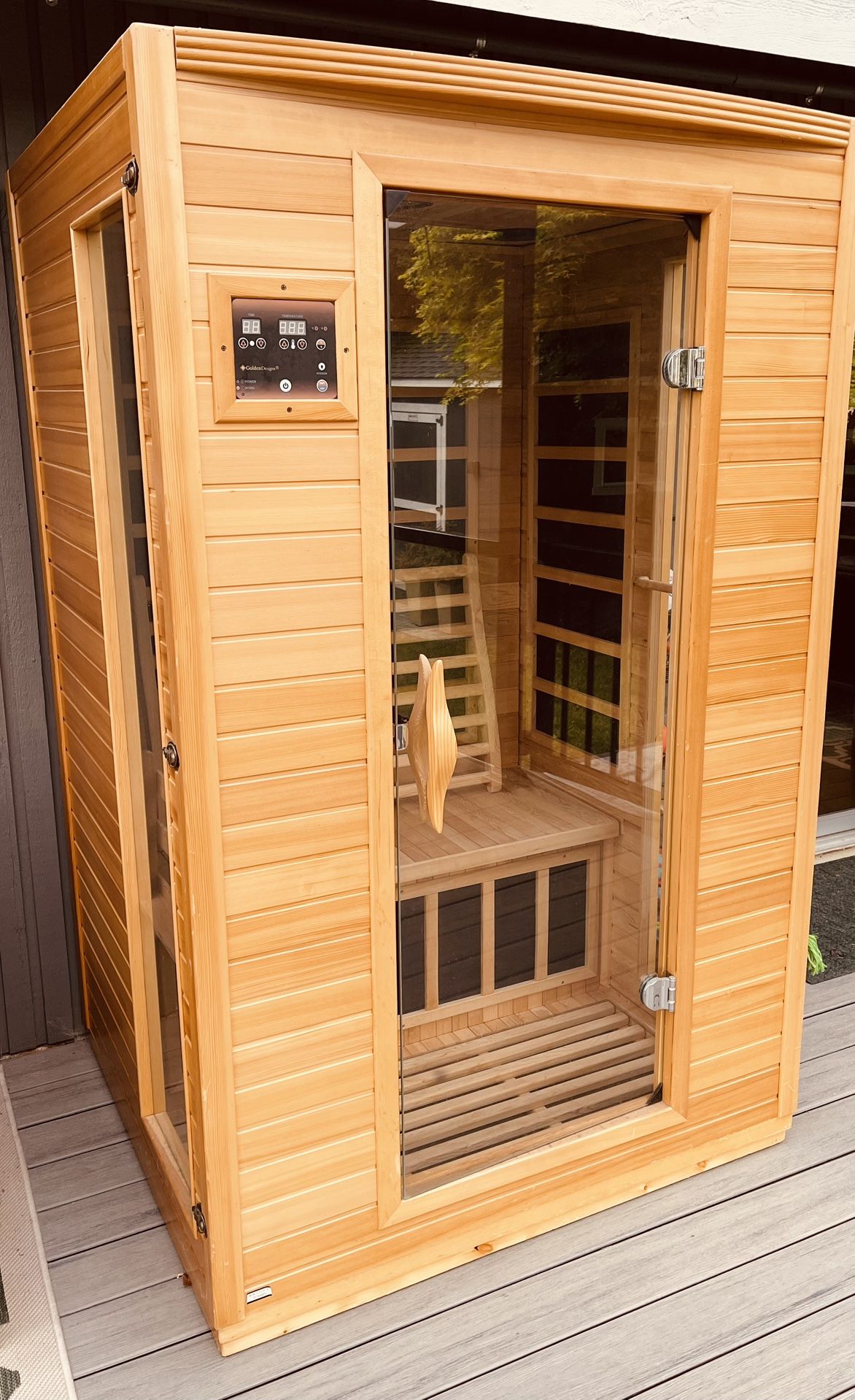 Infrared Indoor Dry Sauna - 2 person