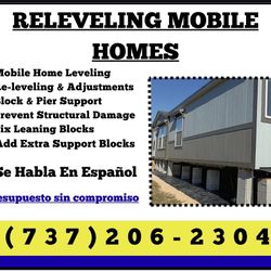 Releveling Mobile Homes