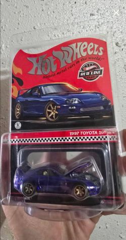 Hot wheels Blue Toyota Supra RLC for trade looking for the Nissan Blue 720