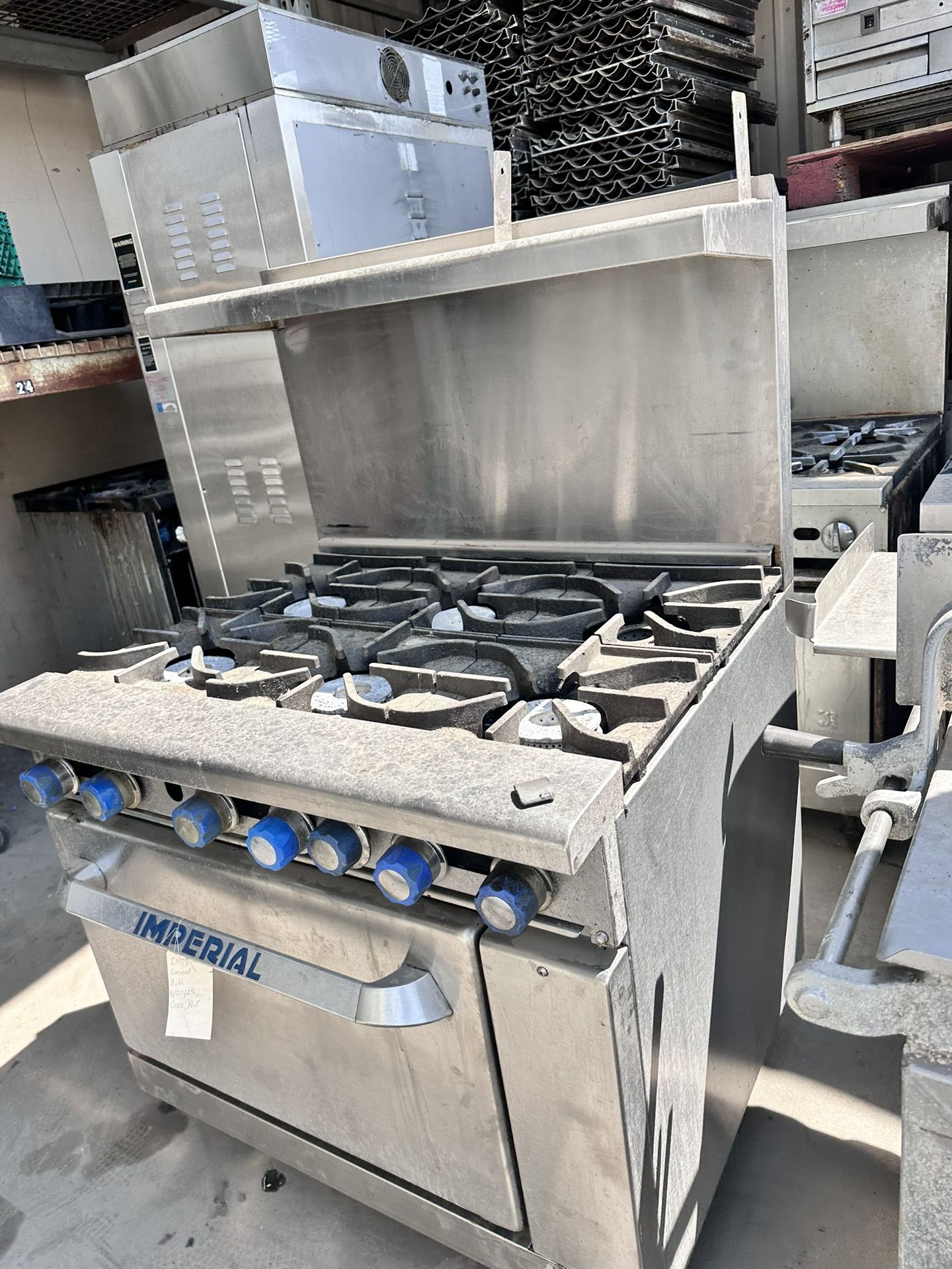 Imperial 6 Burner With Oven