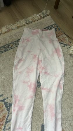 Bombshell Pink Tie Dye Sm Tights M Bra Set
