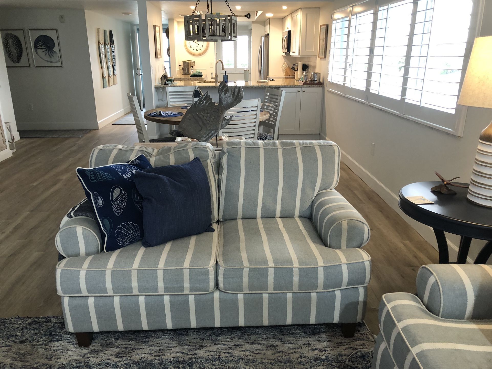 Sleeper Sofa And Matching Loveseat
