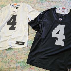 Derek Carr Raiders Nike Men Jersey, Size Medium, $60 Each