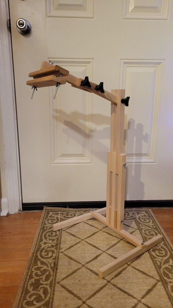 Adjustable Wooden Embroidery Stand